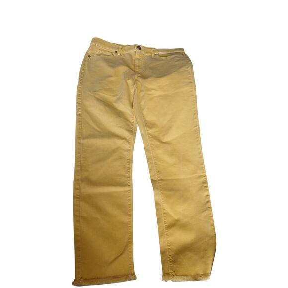 NWT Loft modern skinny crop frayed hem size 8 - Picture 1 of 5